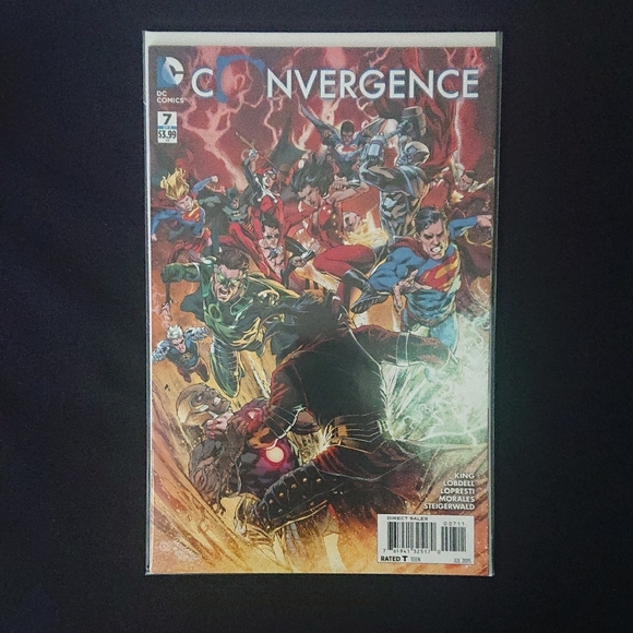 DC Comics Convergence Comc Book Collection - Complete Set #0-8 - Picture 9 of 10